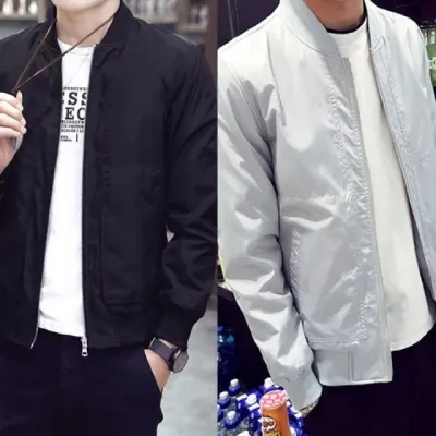 남성 아우터 간절기 바람막이 가벼운 베이직 점퍼