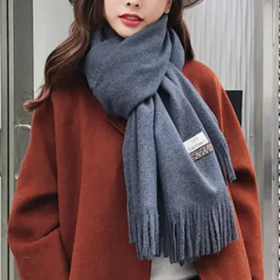 겨울 남녀공용 캐시미어 목도리 롱 머플러 선물
