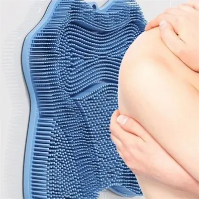 발 닦는 매트 실리콘 발 매트 흡착식 논슬립 워시 피로 회복 목욕 바디 발바닥 브러쉬 미끄럼 마사지 세척