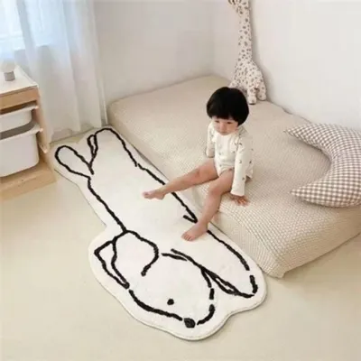 고양이 발 매트 발 매트 귀여운 인테리어 미끄럼 방지 현관 거실