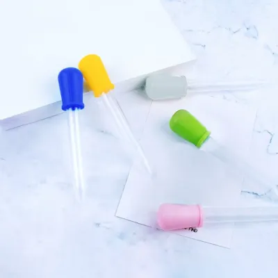 컬러 미니 눈금 어항 물감 놀이 스포이드 5ml DD-11791