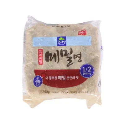 면사랑 메밀면(5입) 냉동 1.25kg