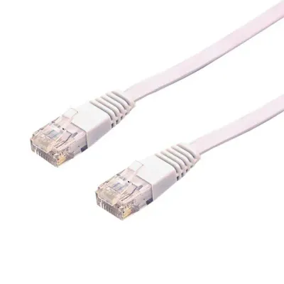 Coms 랜케이블(Cat 6 Direct 플랫형) 15M 다이렉트 랜선 LAN RJ45