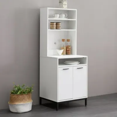 가구산책 화이트 주방 수납장세트 전자렌지대 RC503