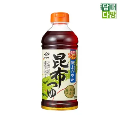 다시마장유 500ml 3개 쯔유 간장 일본 일본간장 요리 소스 일식
