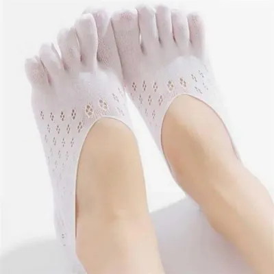 여성 덧신 양말 메쉬 덧신 실리콘 페이크삭스 벗겨짐 방지 미끄럼 베이직 사계절 여름 통풍 무지 발가락