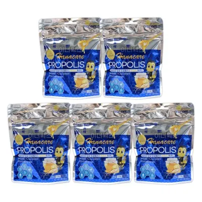 페퍼민트 도라지 로얄 프로폴리스 목캔디 50g x 5개