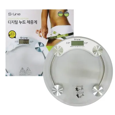 에스라인 디지털 누드체중계 SL-220R -TJ 체중계 몸무게 디지털체중계 강하유리체중계 강화유리체중계