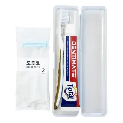 여행용 치약칫솔면도기세트 휴대용 치약 세안용품 세면도구
