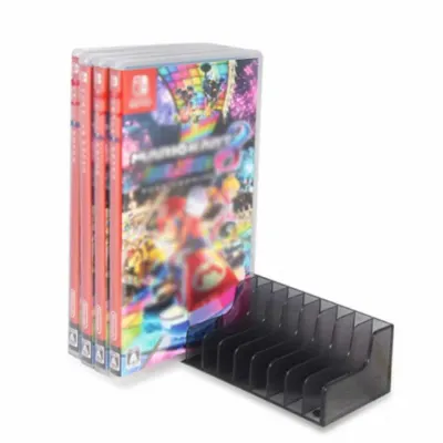 CD DVD 케이스 홀더 2개 CD정리함 DVD보관함 CD꽂이 CD홀더 DVD선반 CD정리 DVD보관 CD정리대 CD선반