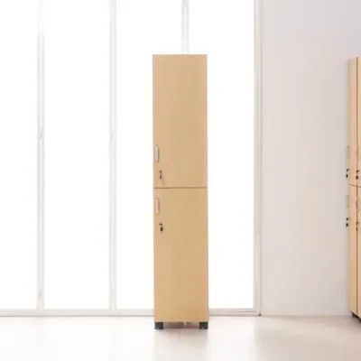 디포랙 2단 잠금형 옷장 캐비닛 400