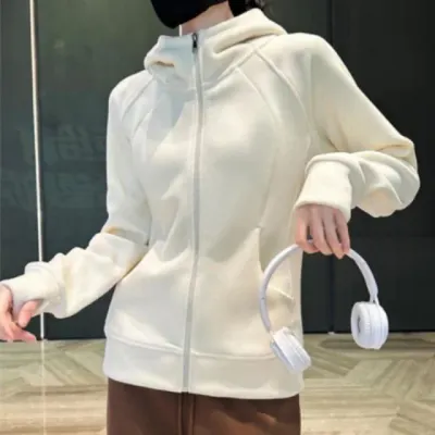 트레이닝 후드집업 여성 운동복 긴팔 간절기 슬림핏 져지