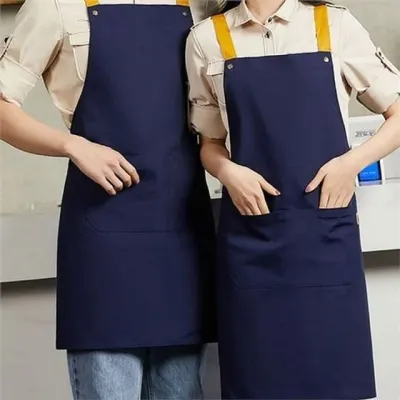 바리스타 앞치마 방수 앞치마 포켓 생활 주방 요리 공방 성인