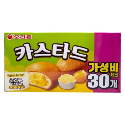오리온 카스타드 30입 실속형 690g x 1개