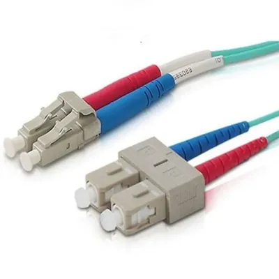광 패치 코드 lc sc 케이블 10기가 듀플렉스 광섬유 산업용 데이터 이더넷 통신망 정보 센터 통신 전송
