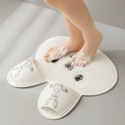 발뒤꿈치 굳은살 제거 발세척 매트 욕실 미끄럼방지 샤워 브러쉬