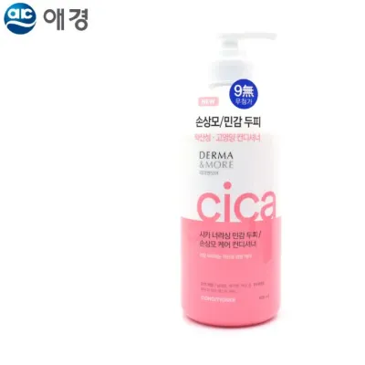 더마앤모어 시카너리싱 민감두피 손상모 컨디셔너 두피케어 약산성 저자극 손상케어