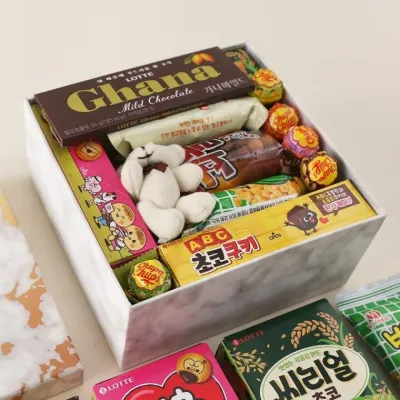 베스트 간식 선물세트 초콜릿 사탕 과자 수험생 선물