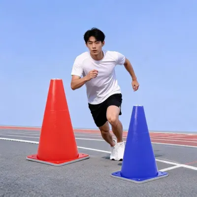 칼라콘 라바콘 꼬깔 체육대회 훈련용품 경기장 행사 야외 연습장 야외활동