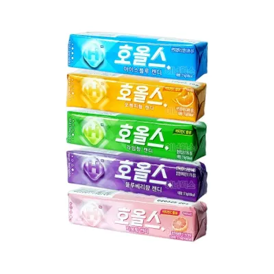 호올스 캔디 5종세트 (아이스블루+자몽+블루베리+라임+오렌지)