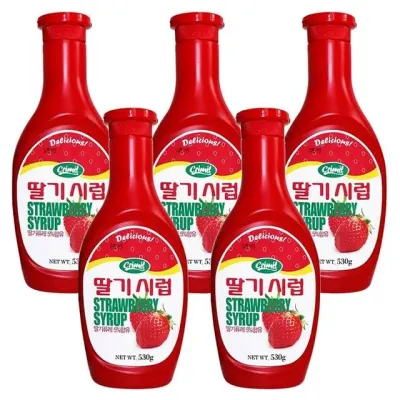 서강유업 딸기시럽 530g x 5개입