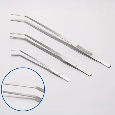 수초 핀셋 심기 곡선형 27cm 청소 꾸미기 어항 집게 트리밍 새우키우기