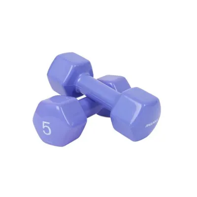 뷰티 육각 덤벨 아령 5kg 블루베리 2개