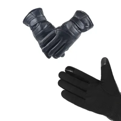 PU 가죽오토바이 털장갑 방한장갑 오토바이장갑 오토바이방한장갑 바이크장갑 바이크가죽장갑