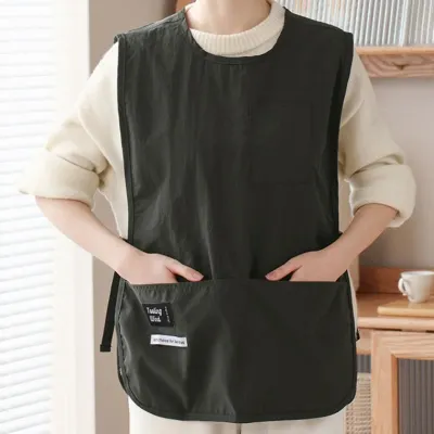 짧은 조끼 버클 앞치마 LM-0567