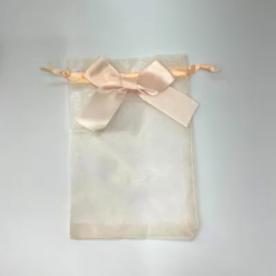 리본 망사 포장 주머니 10X15cm