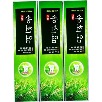 치약 치아미백 구강청결 120g 3개입 구취제거 가글