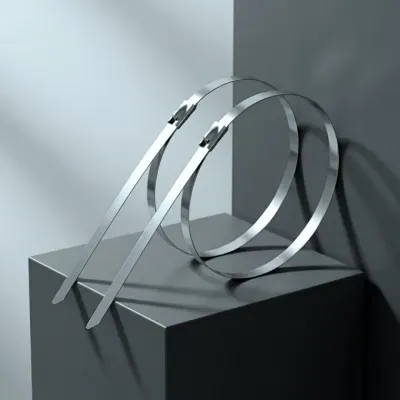 스트롱강 304스텐 케이블타이 100개(8x400mm) 304스텐타이 304스테인리스케이블타이 304스테인리스타이
