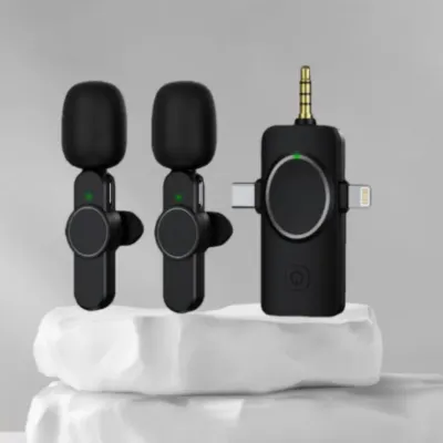 무선마이크 3.5mm C타입 충전식 방송 휴대용 마이크