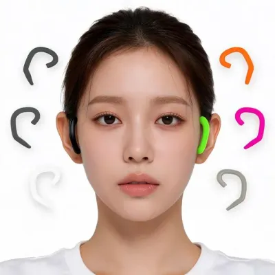 이어폰 가이드 오버이어 귀걸이 고정 홀더 실리콘 거치대 이어훅 방지 부속품