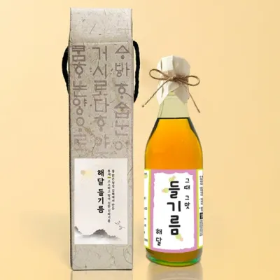 VHD 비바데이 해달 들기름 1구 350ml 케이스포함