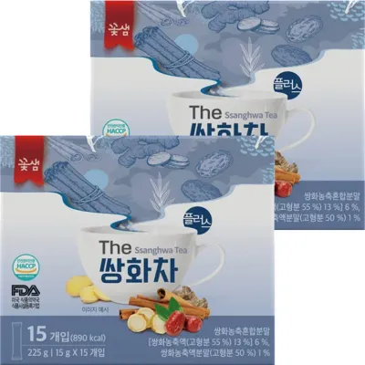 꽃샘 쌍화차플러스 30T(15Tx2개)