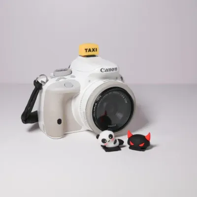 핫슈커버 카메라 슈 팬더 악마 택시 캐릭터 악세사리 DSLR 미러리스용