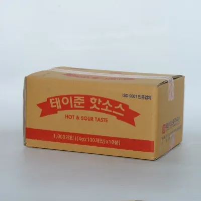 태원식품 1회용 핫소스 4g x 1000입