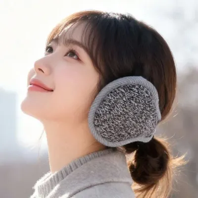 방한 귀도리 접이식 겨울 귀마개 남녀공용 커플 아이템 EM20