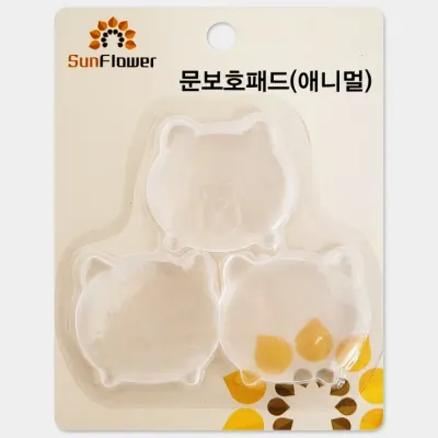 썬플라워 문보호패드 (애니멀3P 2029) 문쾅 도어쿠션
