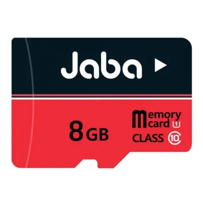 JABA 마이크로 SD 8GB 레드 TLC 메모리 카드