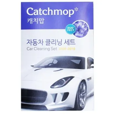 자동차클리닝 세차용품 자동차관리 4종 세트 실내외 청소 세척 용품