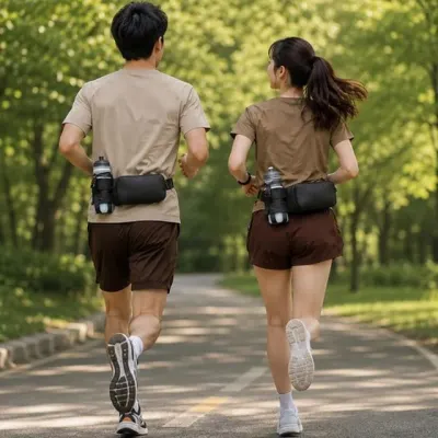러닝힙색 방수 물통수납 등산 스포츠 크로스백