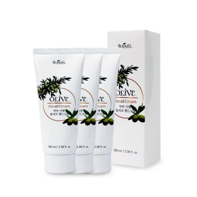 닥터 이켈 올리브 핸드크림 100ml-3개 핸드로션 핸드케어