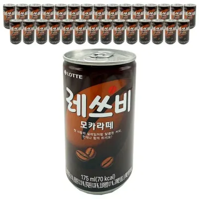 롯데 레쓰비 모카라떼 175mlx30개