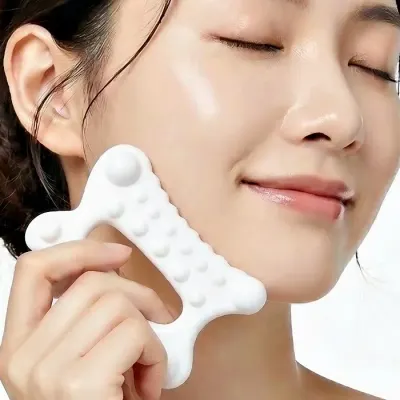 붓기제로 괄사 마사지기 / V라인 디톡스 림프순환 승모근 비대칭 셀프 마사지