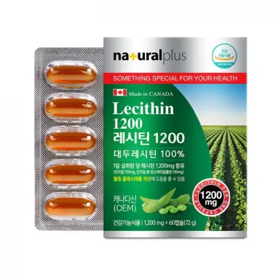 내츄럴플러스 레시틴1200 1200mg x 60캡슐