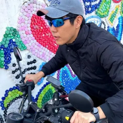 런닝고글 편광고글 사이클 러닝 낚시 스포츠 편광 고글 블루