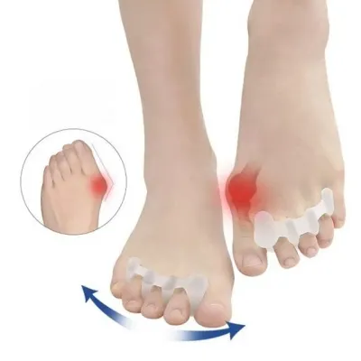 실리콘 발가락링 발가락 벌리기 입문용 엄지발가락 휨 벌리기 발교정기 교정기 발가락 엄지 실리콘