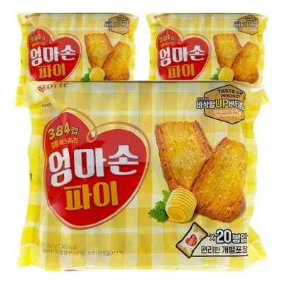 롯데 엄마손파이 254g x 3개
